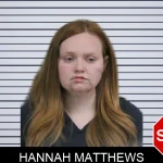 Hannah Matthews mugshot