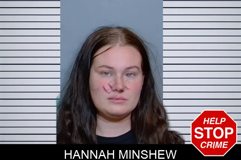 Hannah Minshew mugshot