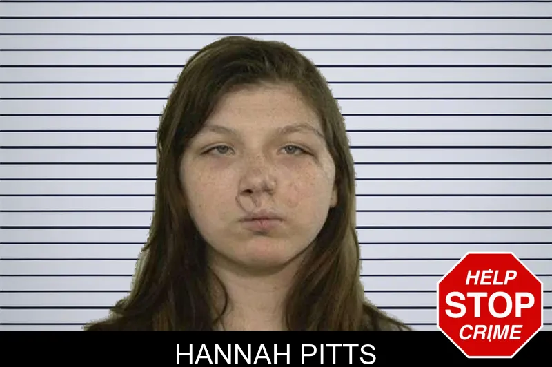Hannah Pitts mugshot