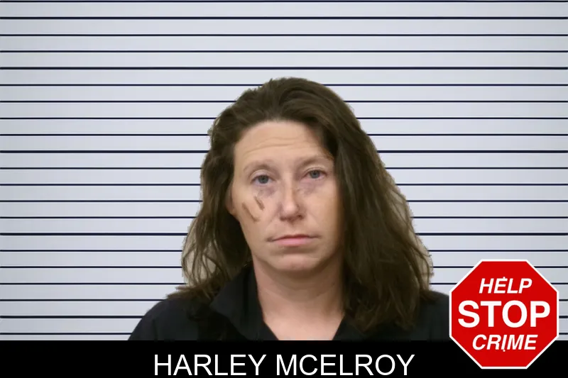 Harley McElroy mugshot