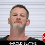 Harold Blythe mugshot