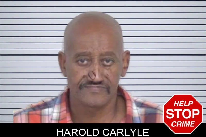Harold Carlyle mugshot