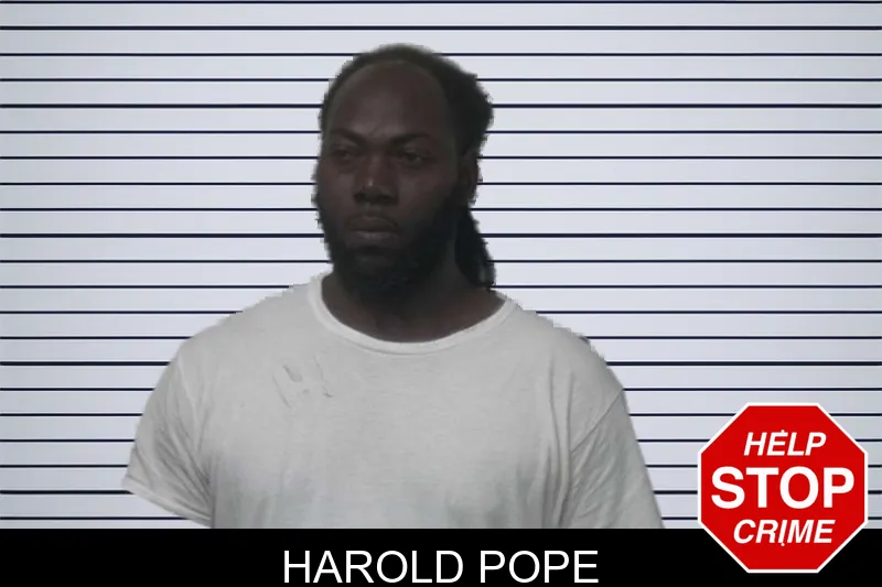 Harold Pope mugshot