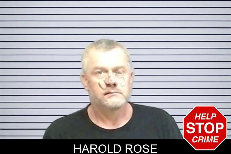 Harold Rose mugshot