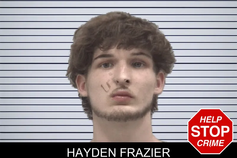 Hayden Frazier mugshot
