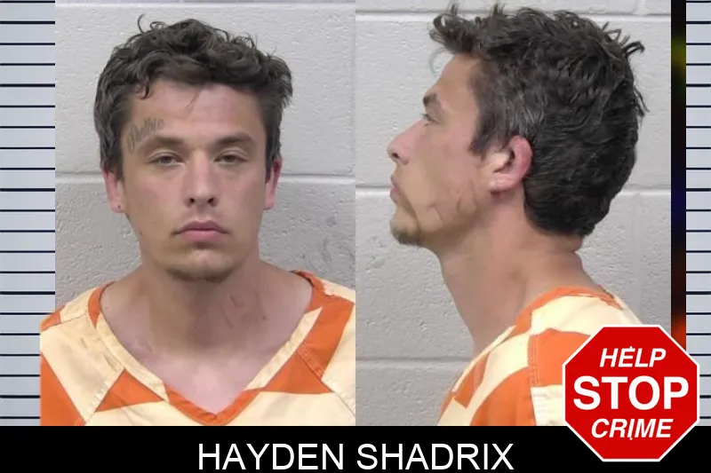 Hayden Shadrix mugshot