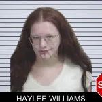 Haylee Williams mugshot