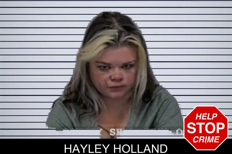 Hayley Holland mugshot
