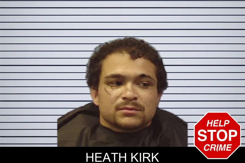 Heath Kirk mugshot