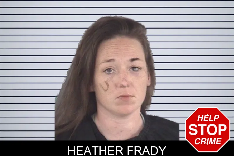 Heather Frady mugshot