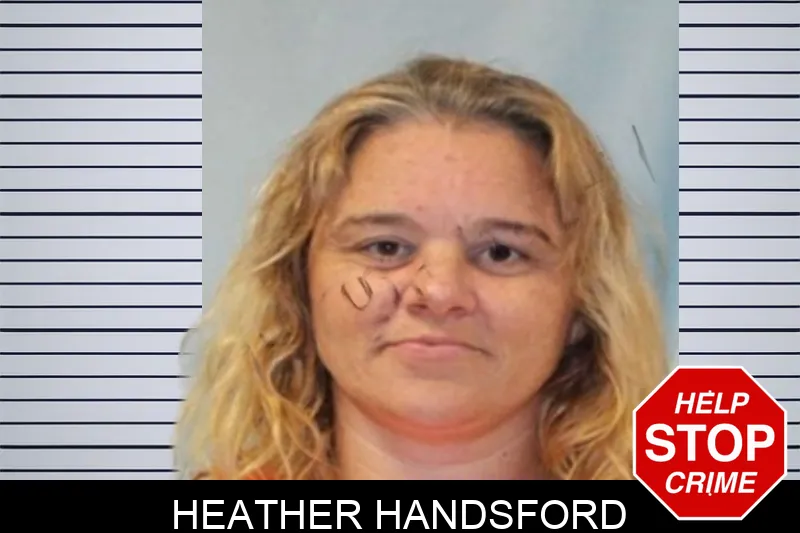 Heather Handsford mugshot