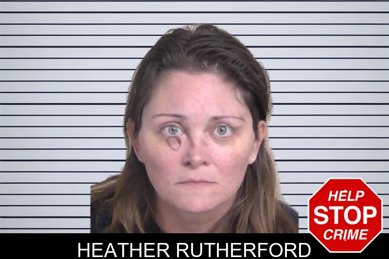 Heather Rutherford mugshot