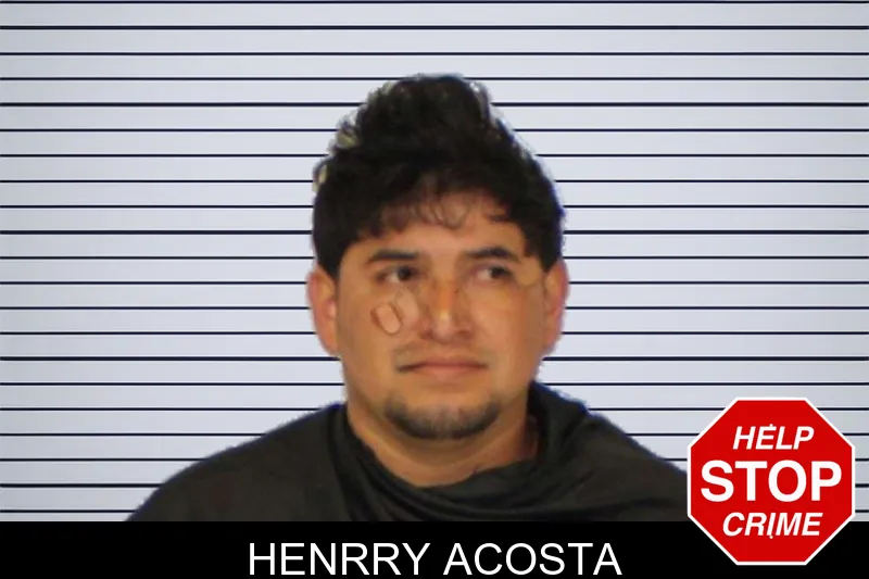 Henrry Acosta mugshot