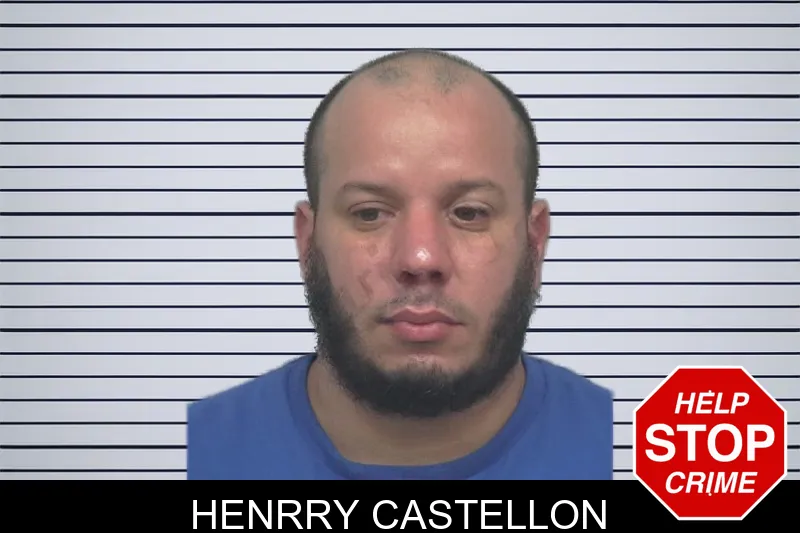 Henrry Castellon mugshot