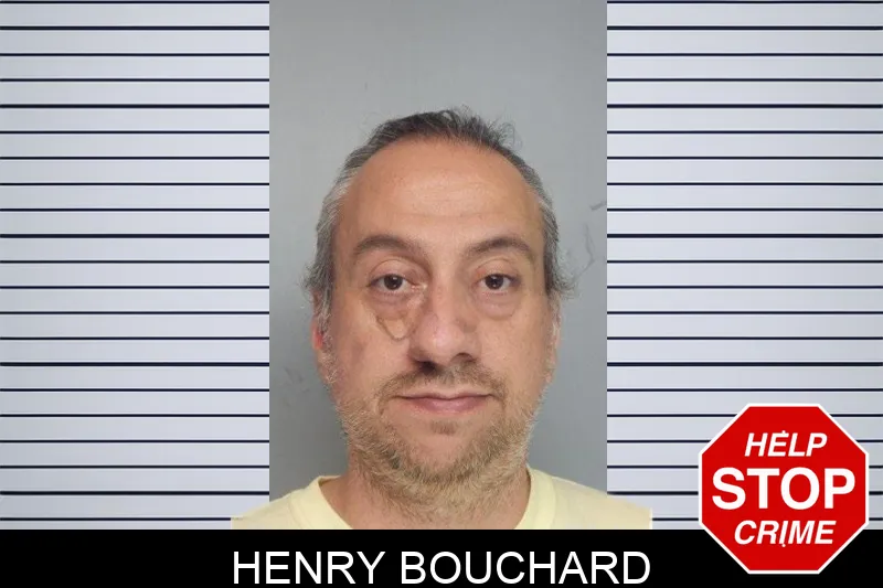 Henry Bouchard mugshot