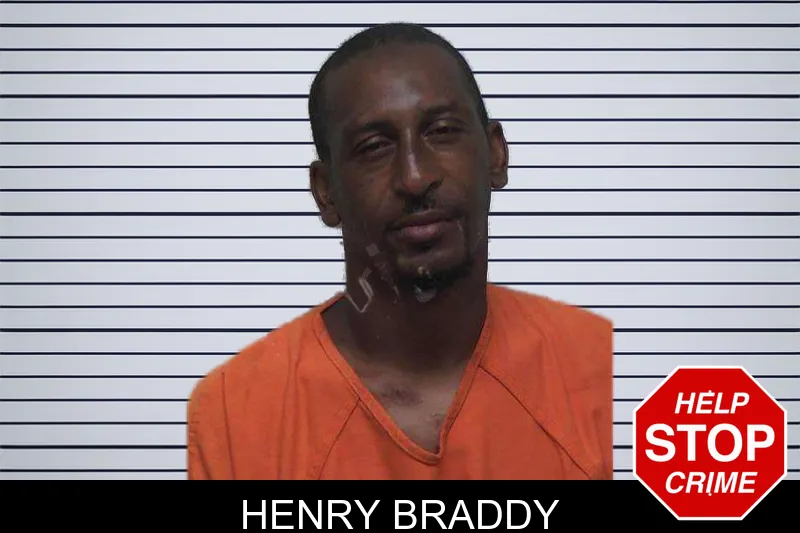 Henry Braddy mugshot