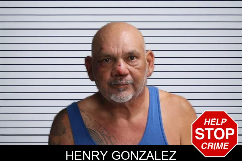 Henry Gonzalez mugshot