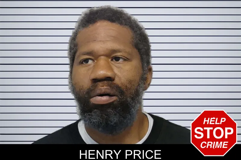 Henry Price mugshot
