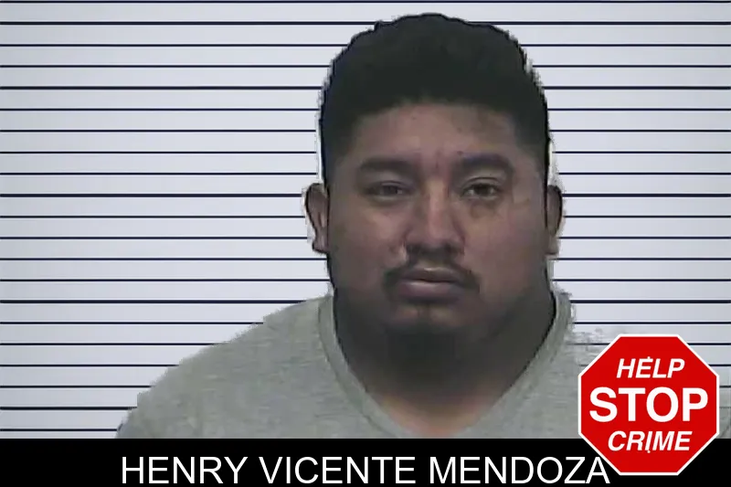 Henry Vicente Mendoza mugshot