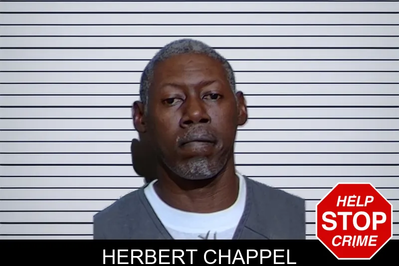 Herbert Chappel mugshot
