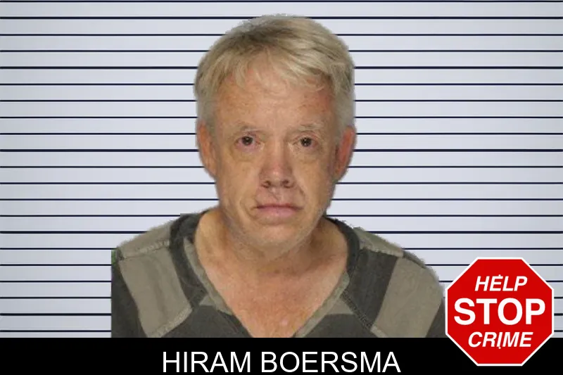 Hiram Boersma mugshot