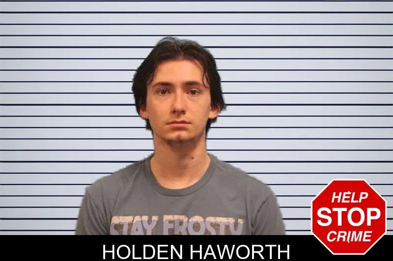 Holden Haworth mugshot