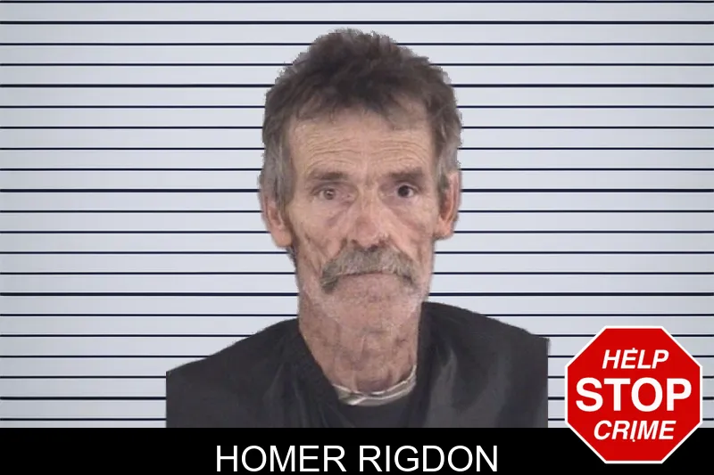 Homer Rigdon mugshot