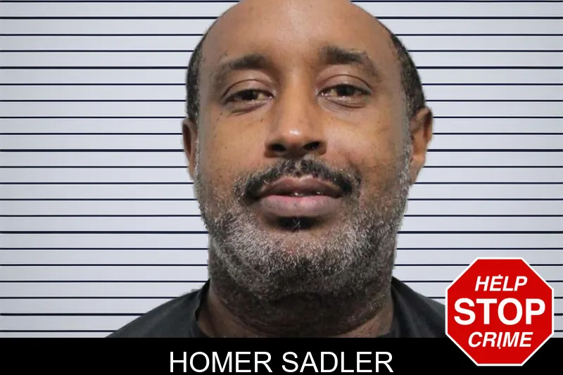 Homer Sadler mugshot