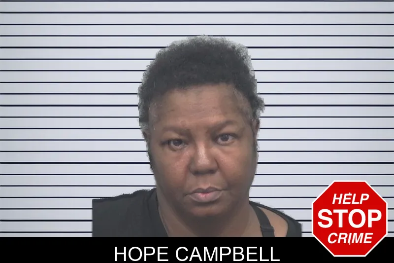 Hope Campbell mugshot