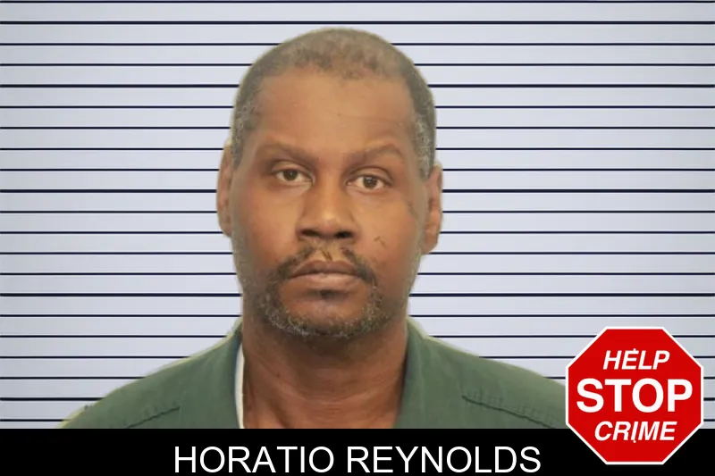 Horatio Reynolds mugshot