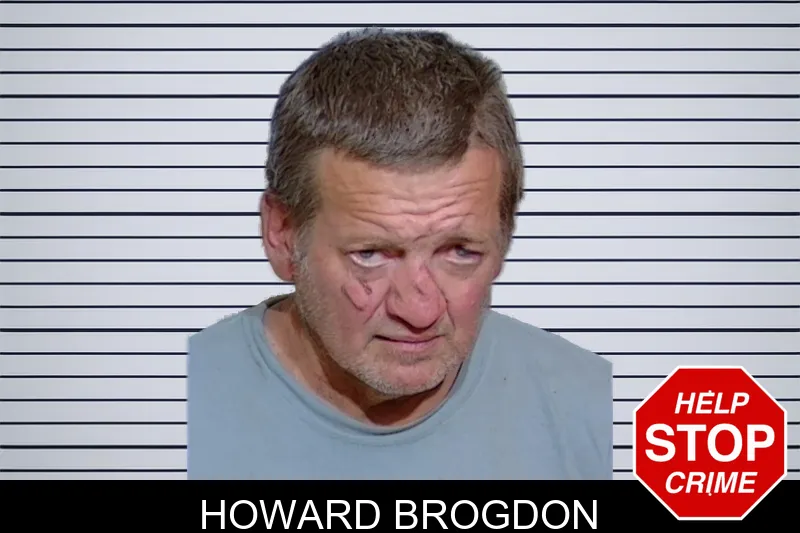 Howard Brogdon mugshot