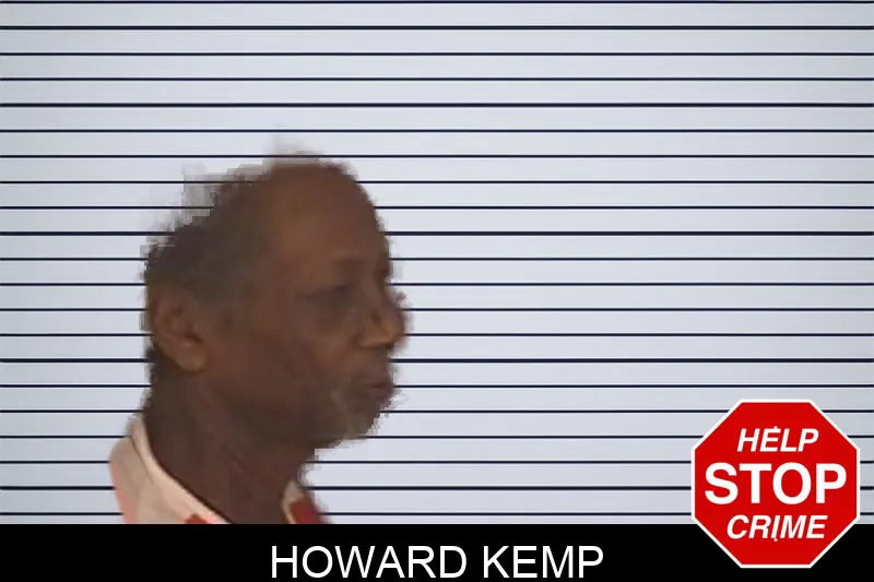 Howard Kemp mugshot