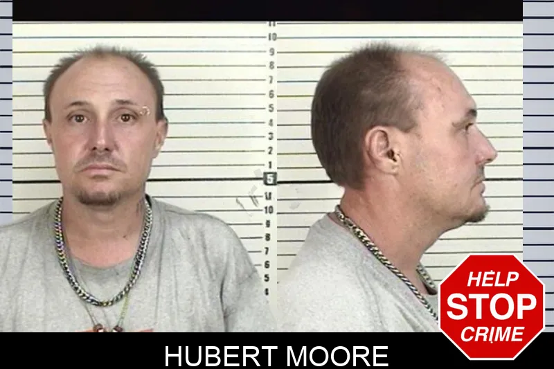 Hubert Moore mugshot
