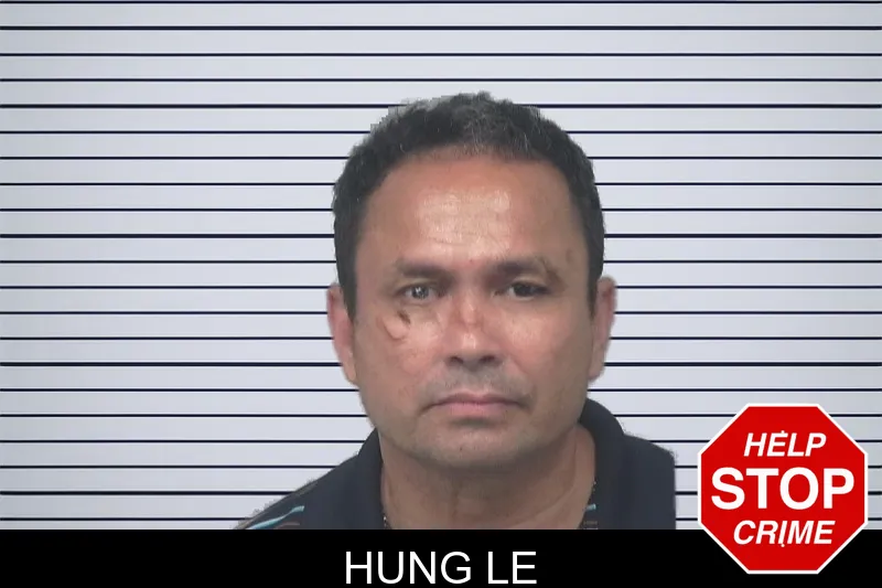 Hung Le mugshot