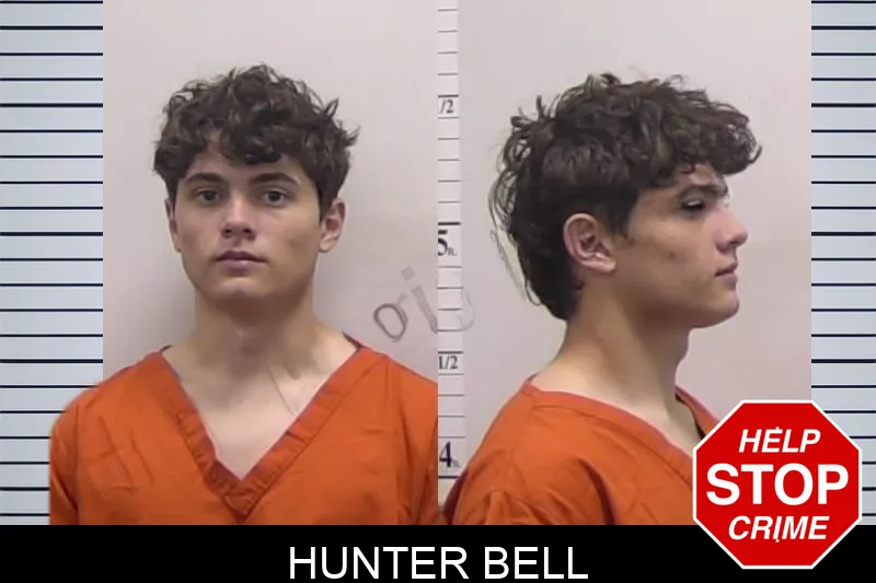 Hunter Bell mugshot