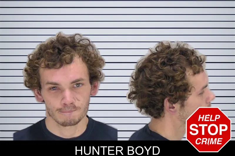 Hunter Boyd mugshot
