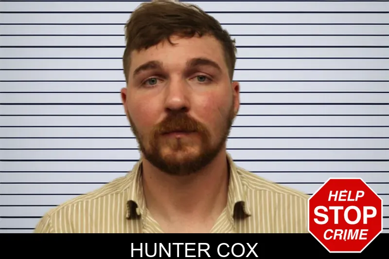 Hunter Cox mugshot