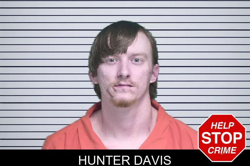 Hunter Davis mugshot