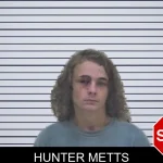 Hunter Metts mugshot