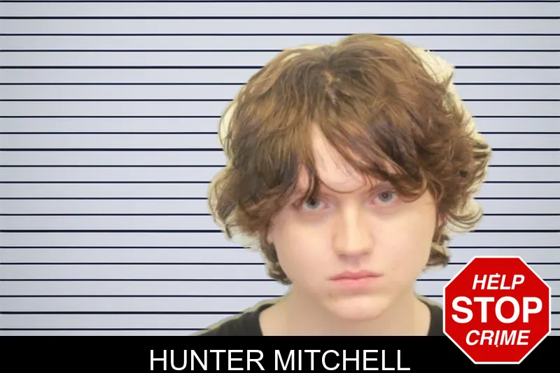 Hunter Mitchell mugshot