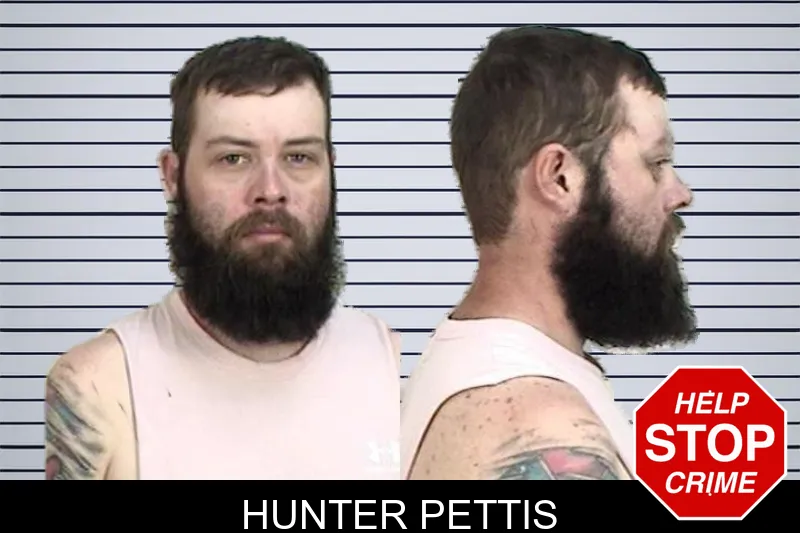 Hunter Pettis mugshot