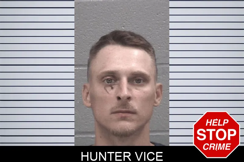 Hunter Vice mugshot
