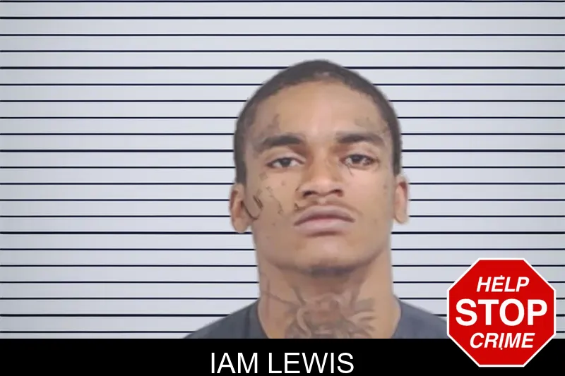 Iam Lewis mugshot
