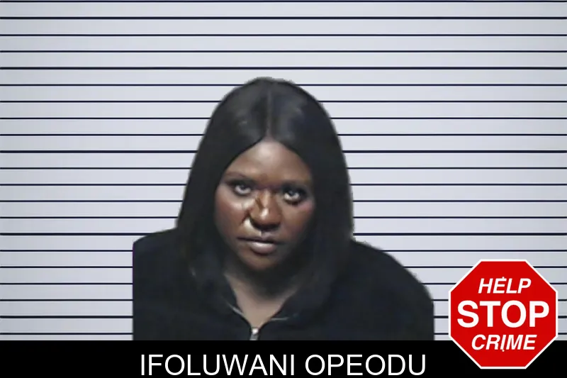 Ifoluwani Opeodu mugshot – DeKalb County , Georgia Ifoluwani Opeodu mugshot