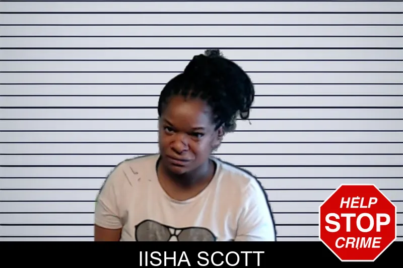 Iisha Scott mugshot