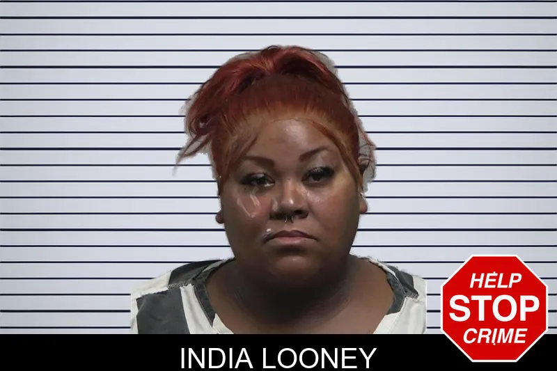 India Looney mugshot