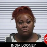 India Looney mugshot
