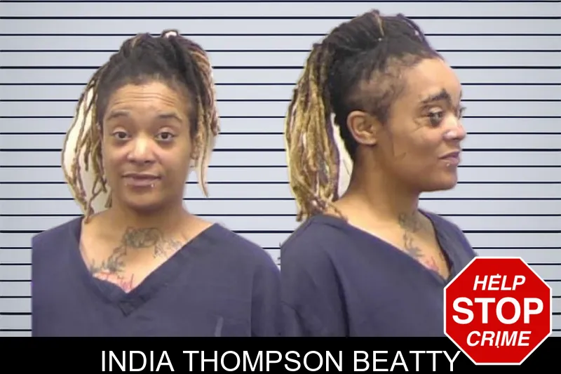 India Thompson Beatty mugshot