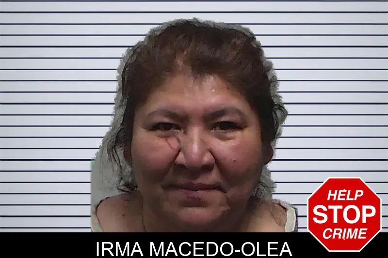 Irma Macedo-Olea mugshot