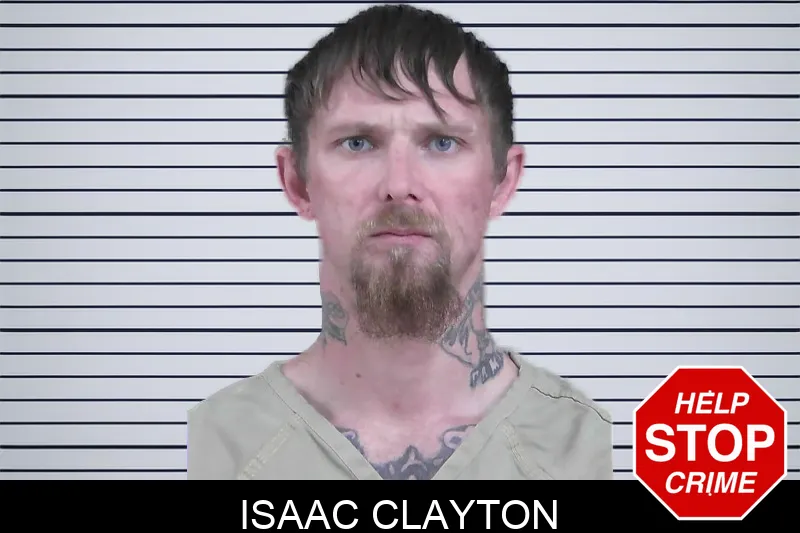 Isaac Clayton mugshot